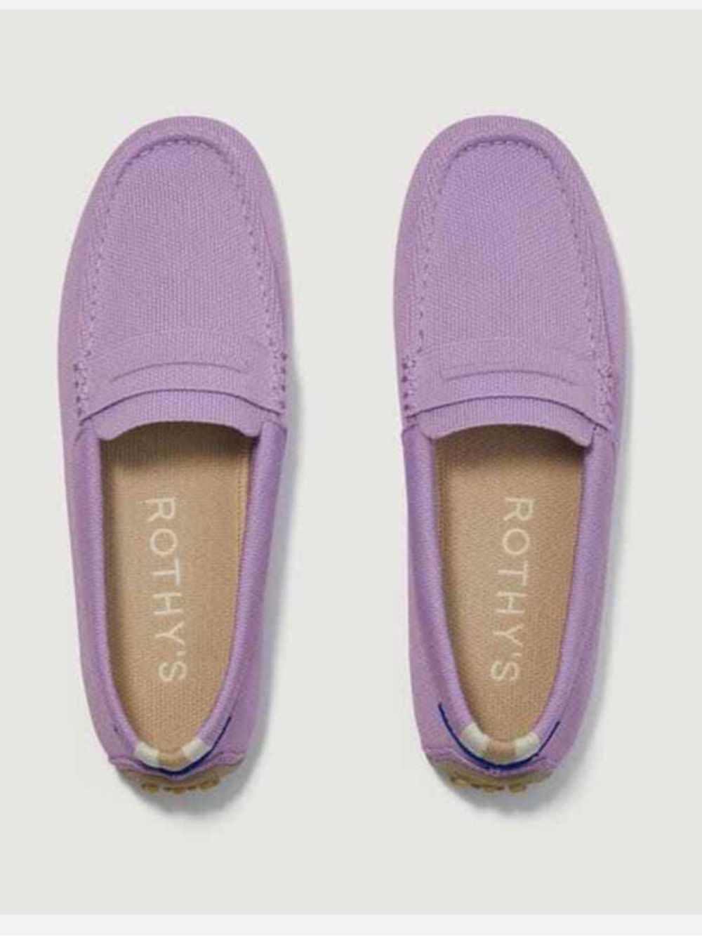 Rothy's The Driver Soft Loafer Slip-On Orchid Purple Size 8.5